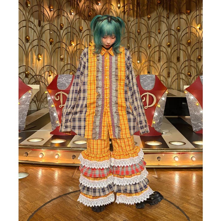 【Ciaopanic】【Im×CIAO】ティアードフリルドッキングパンツ | PAL GROUP OUTLET | 詳細画像5 