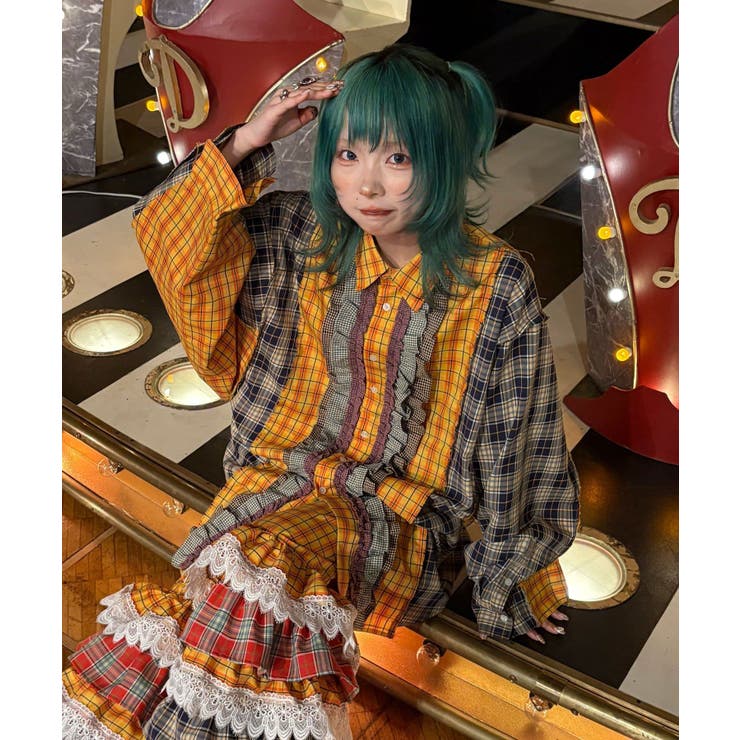【Ciaopanic】【Im×CIAO】フリルシャツ | PAL GROUP OUTLET | 詳細画像1 