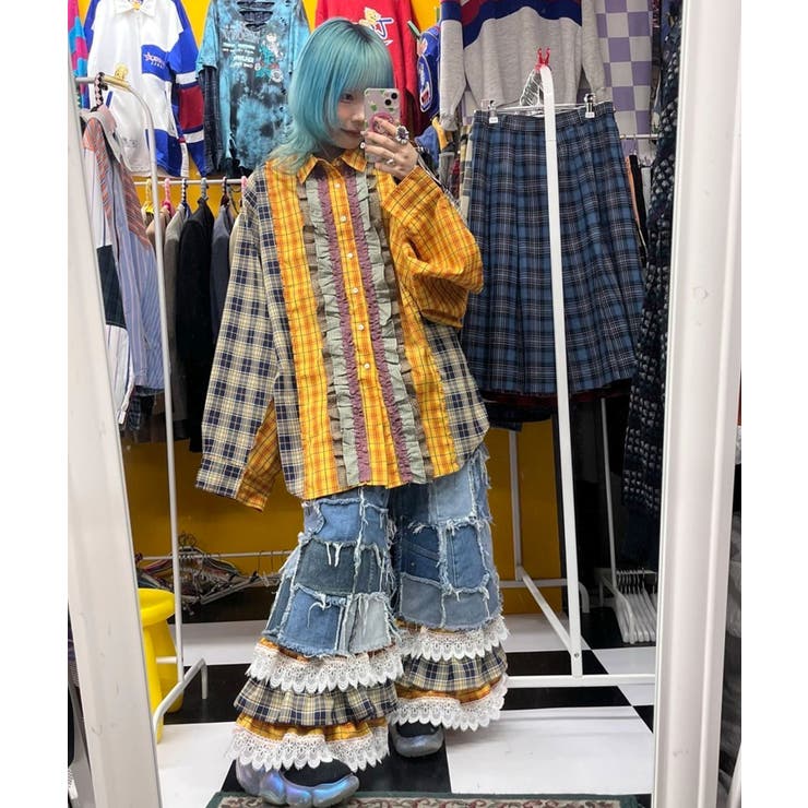 【Ciaopanic】【Im×CIAO】フリルシャツ | PAL GROUP OUTLET | 詳細画像21 