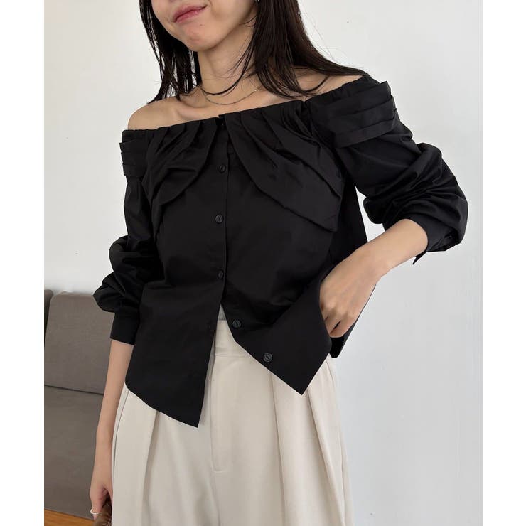 【CAPRICIEUX LE'MAGE】オフショルパフBL | PAL GROUP OUTLET | 詳細画像13 