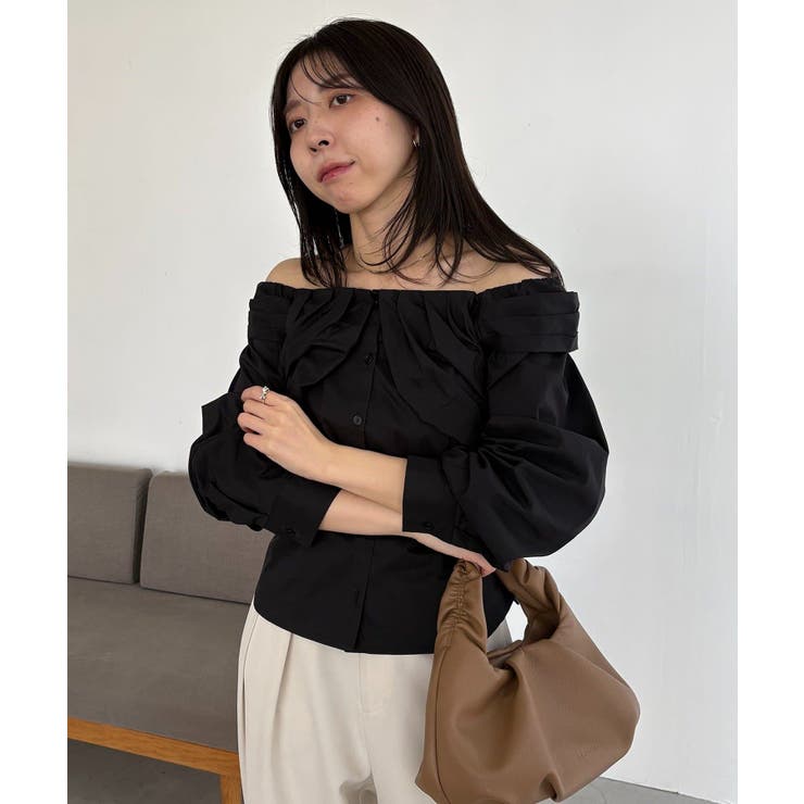 【CAPRICIEUX LE'MAGE】オフショルパフBL | PAL GROUP OUTLET | 詳細画像14 