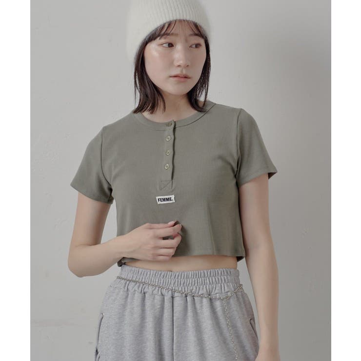 【mline】ショートロゴタグＴシャツ | PAL GROUP OUTLET | 詳細画像1 