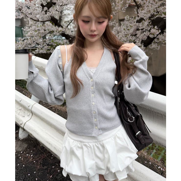【RAY CASSIN】ニットショートボレロ | PAL GROUP OUTLET | 詳細画像1 