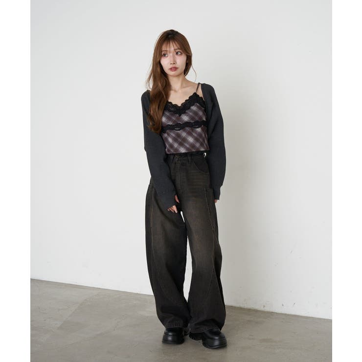 【RAY CASSIN】ニットショートボレロ | PAL GROUP OUTLET | 詳細画像28 