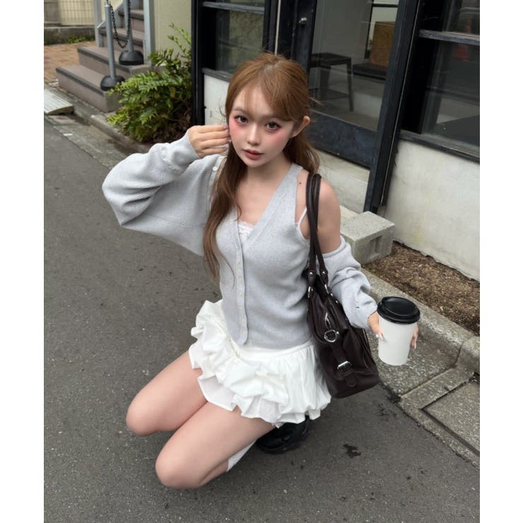 【RAY CASSIN】ニットショートボレロ | PAL GROUP OUTLET | 詳細画像7 