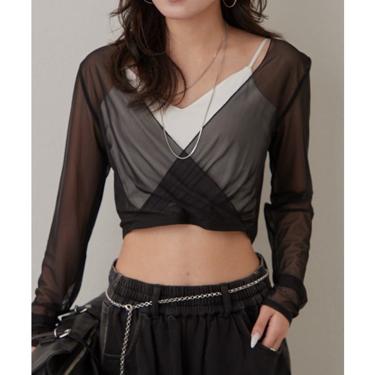 【mline】シアークロス チュール | PAL GROUP OUTLET | 詳細画像2 