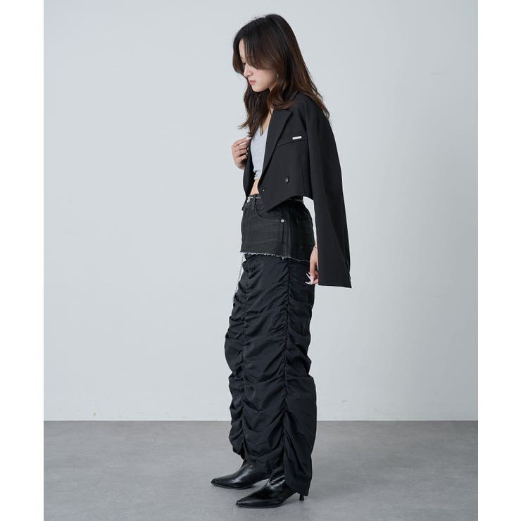 【mline】レイヤードスカート | PAL GROUP OUTLET | 詳細画像5 