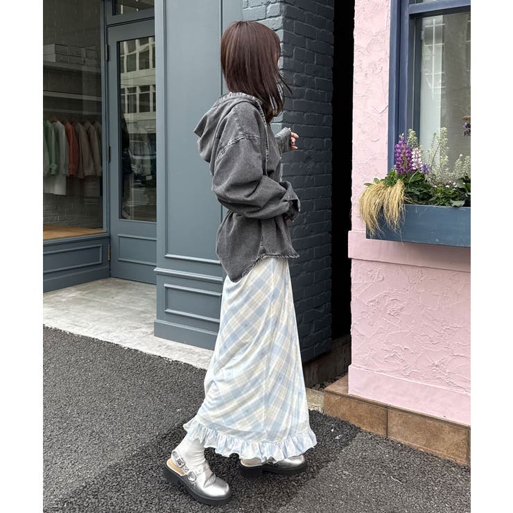 【Ciaopanic】バイヤスチェックシアーIラインスカート | PAL GROUP OUTLET | 詳細画像23 