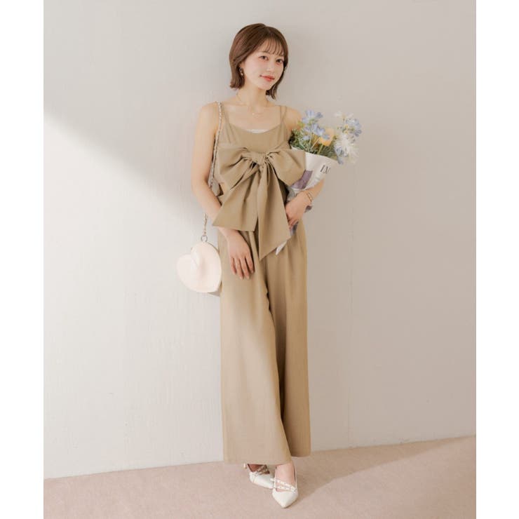 BEI | 【Chico】リボンベアコンビネゾン | PAL GROUP OUTLET