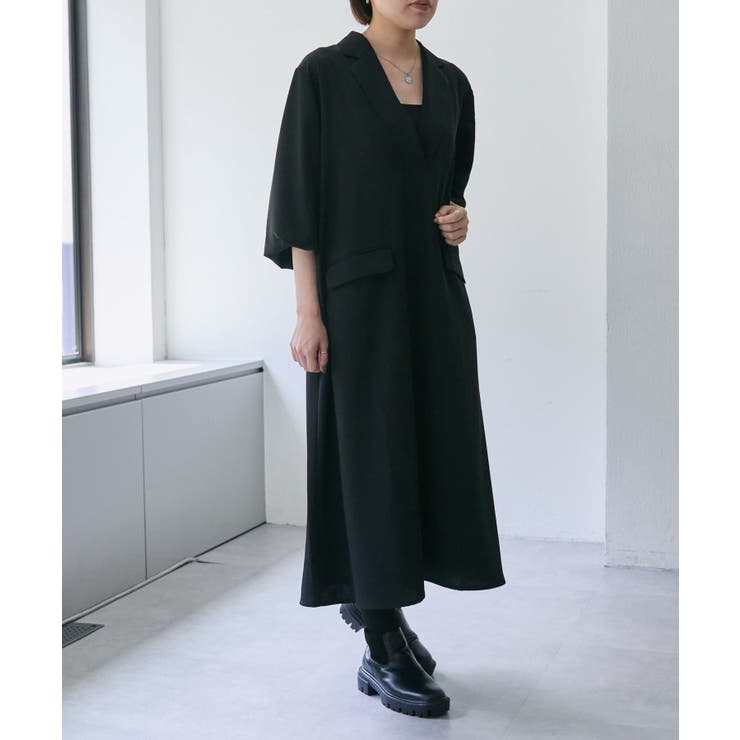 【ear PAPILLONNER】Vネックワンピース【SUM1 STYLE】 | PAL GROUP OUTLET | 詳細画像4 