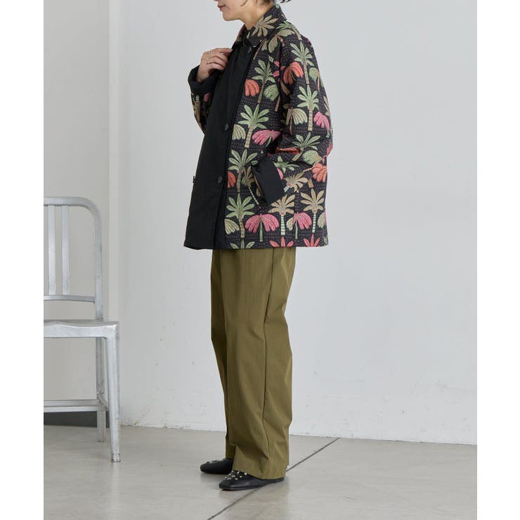 【ear PAPILLONNER】sampoリバーシブルハーフコート | PAL GROUP OUTLET | 詳細画像26 
