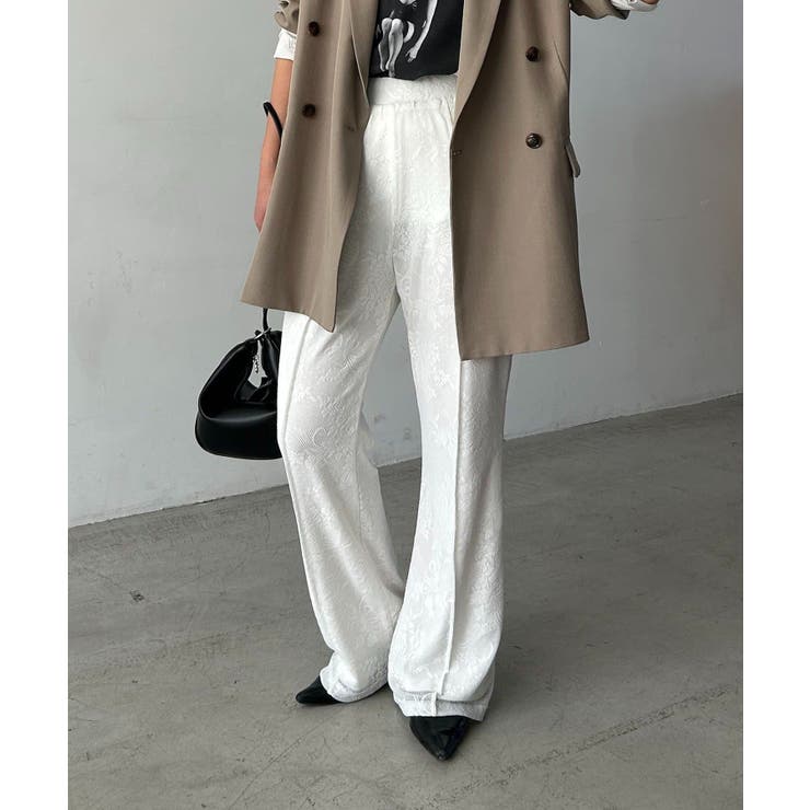 WHITE | 【CAPRICIEUX LE'MAGE】レースフレアPT | PAL GROUP OUTLET