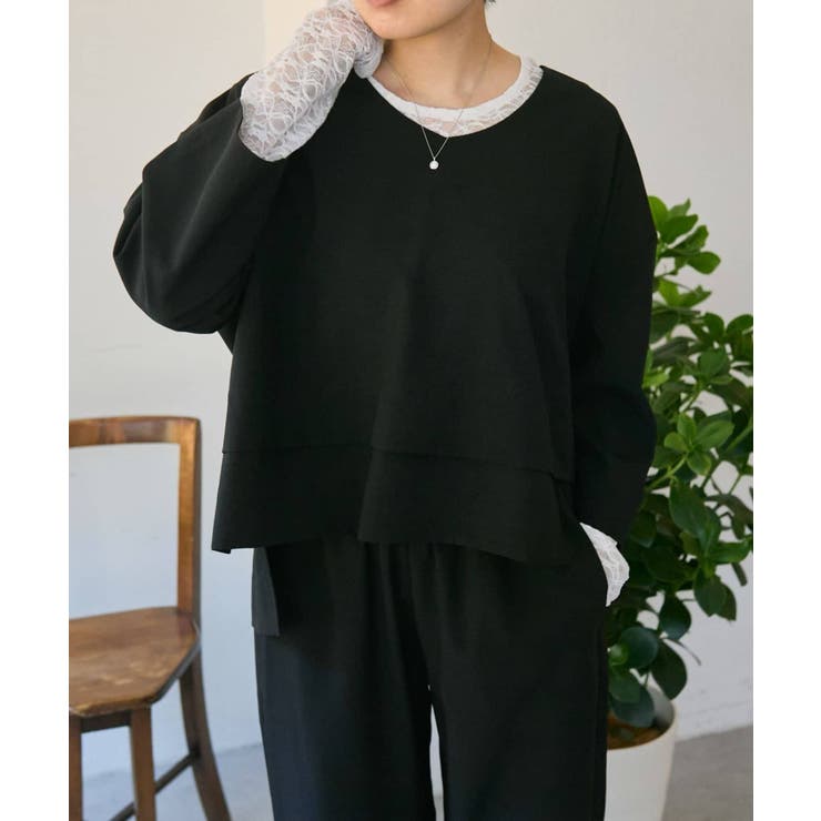 【ear PAPILLONNER】オフィスイージートップス【SUM1 STYLE… | PAL GROUP OUTLET | 詳細画像1 