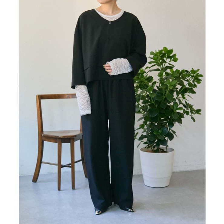 【ear PAPILLONNER】オフィスイージートップス【SUM1 STYLE… | PAL GROUP OUTLET | 詳細画像4 