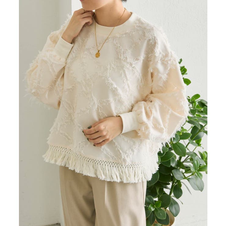 【ear PAPILLONNER】裾タッセルトップススプリング【SUM1 STY… | PAL GROUP OUTLET | 詳細画像22 