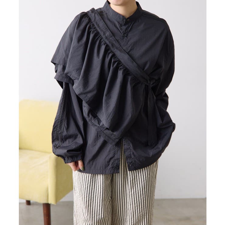 【ear PAPILLONNER】フリル付スポーティシャツ【SUM1 STYLE… | PAL GROUP OUTLET | 詳細画像16 