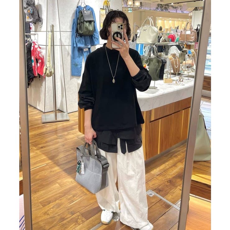 【ear PAPILLONNER】フリル付スポーティシャツ【SUM1 STYLE… | PAL GROUP OUTLET | 詳細画像1 