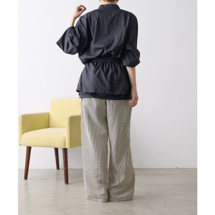 【ear PAPILLONNER】フリル付スポーティシャツ【SUM1 STYLE… | PAL GROUP OUTLET | 詳細画像6 