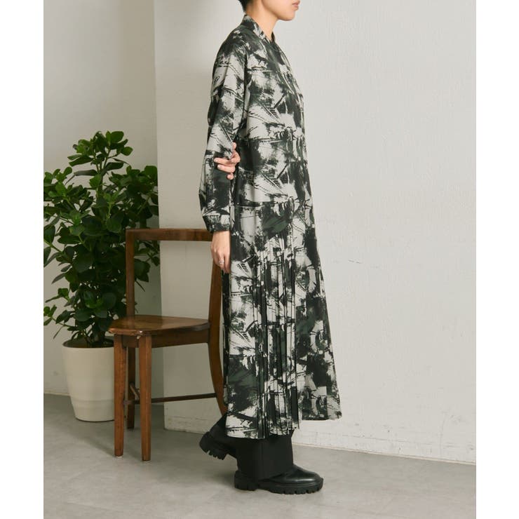 【ear PAPILLONNER】長袖斜めプリーツワンピース【SUM0 STYL… | PAL GROUP OUTLET | 詳細画像21 