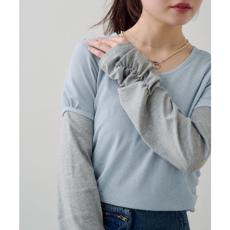 【Kastane】レイヤードカットソーSET | PAL GROUP OUTLET | 詳細画像1 
