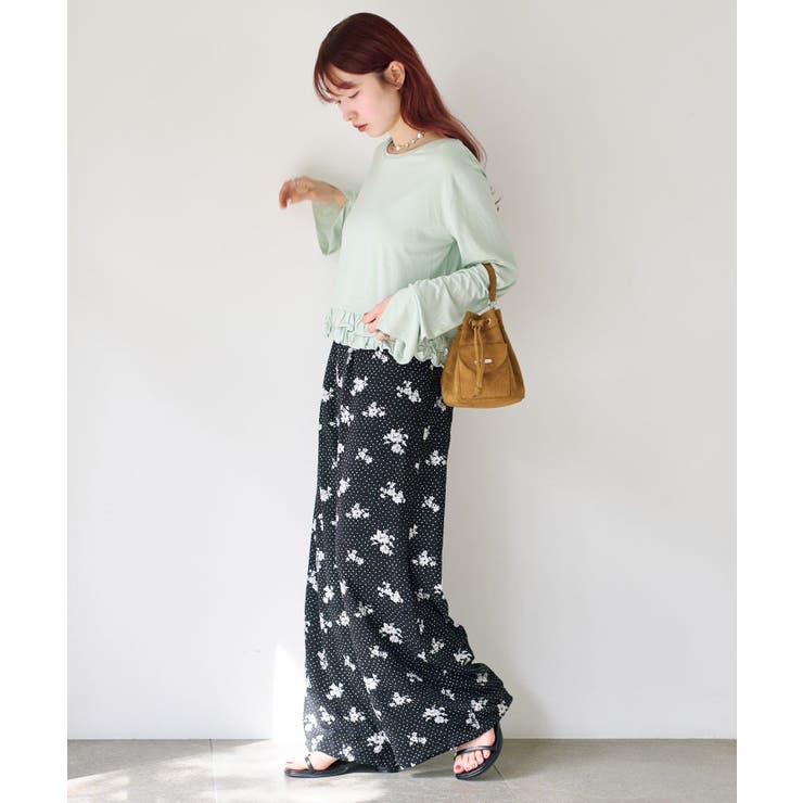 【Kastane】ドットフラワーパンツ | PAL GROUP OUTLET | 詳細画像18 
