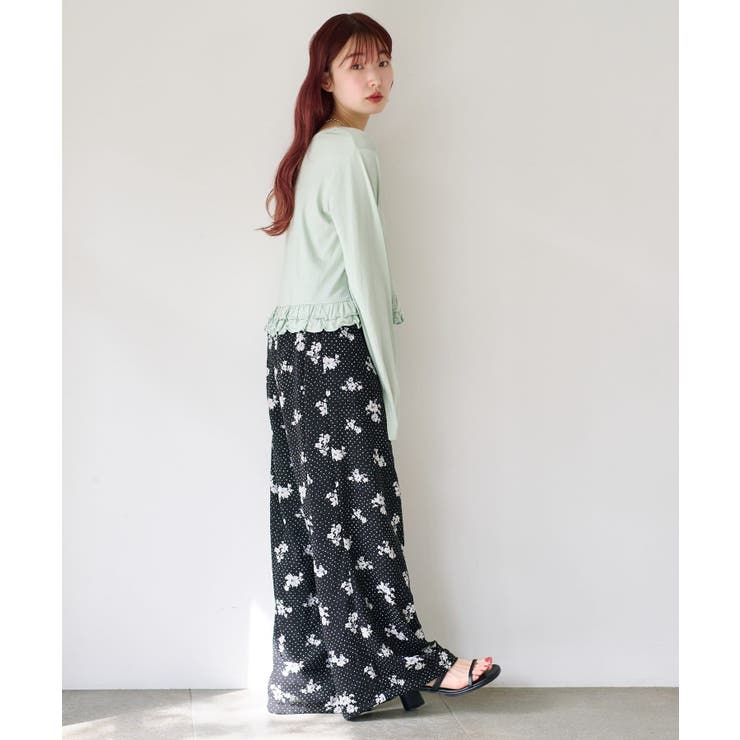 【Kastane】ドットフラワーパンツ | PAL GROUP OUTLET | 詳細画像19 