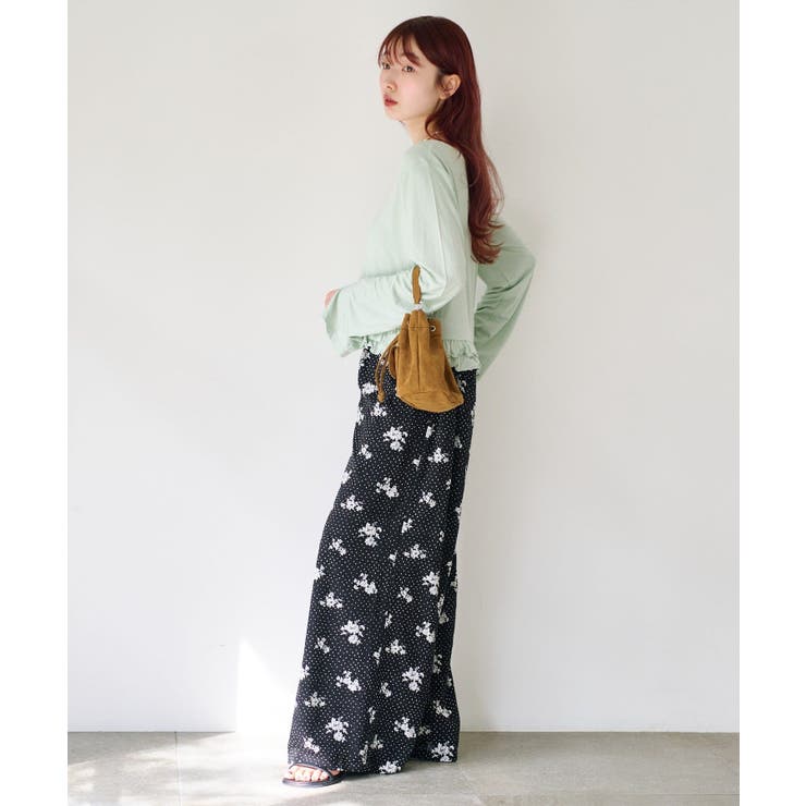 【Kastane】ドットフラワーパンツ | PAL GROUP OUTLET | 詳細画像20 