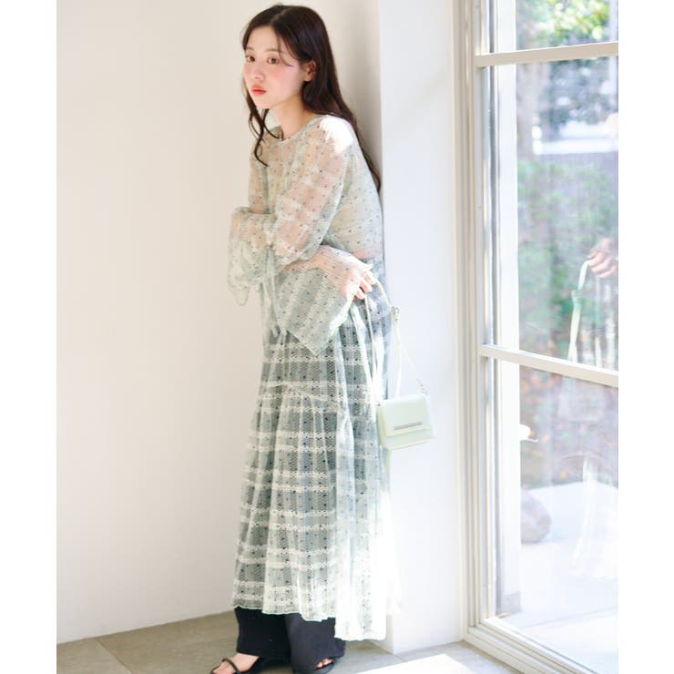 MINT | 【Kastane】プリントレースワンピース | PAL GROUP OUTLET