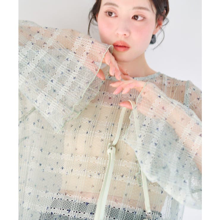 【Kastane】プリントレースワンピース | PAL GROUP OUTLET | 詳細画像14 