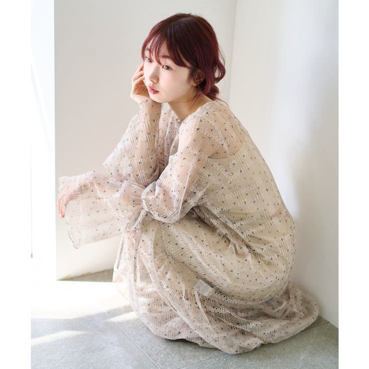 【Kastane】プリントレースワンピース | PAL GROUP OUTLET | 詳細画像7 