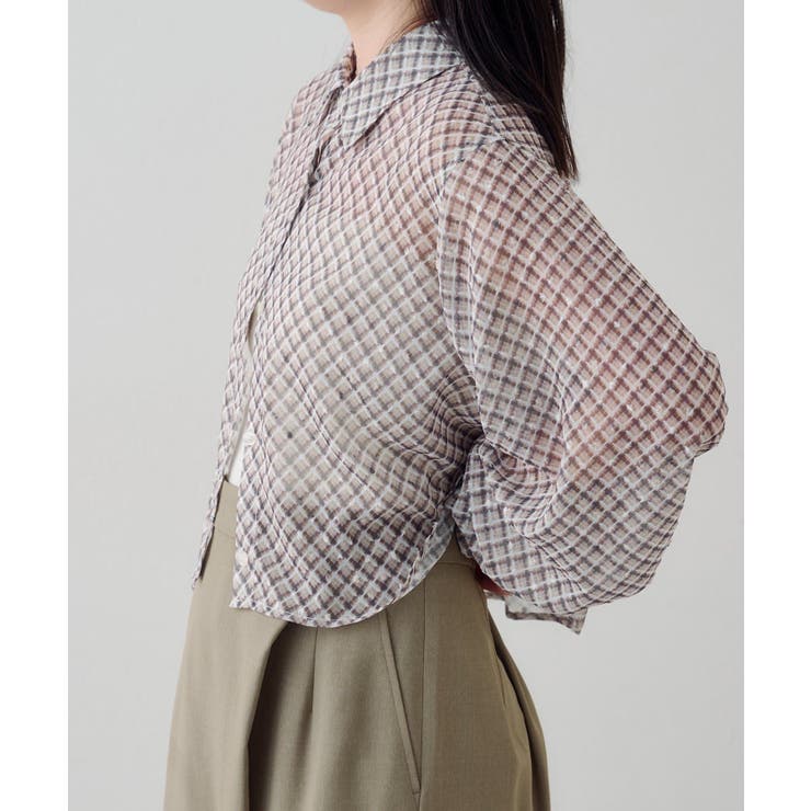 【Kastane】B オーバーレイチェックシャツ | PAL GROUP OUTLET | 詳細画像1 