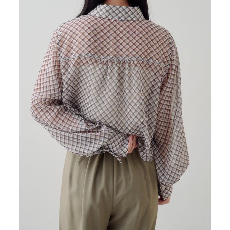 【Kastane】B オーバーレイチェックシャツ | PAL GROUP OUTLET | 詳細画像2 