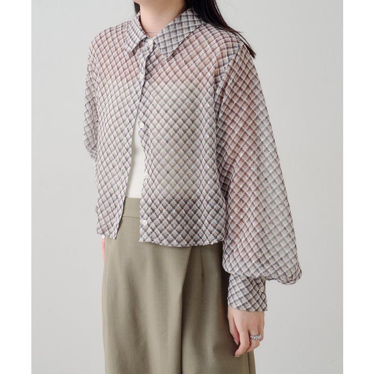 【Kastane】B オーバーレイチェックシャツ | PAL GROUP OUTLET | 詳細画像6 