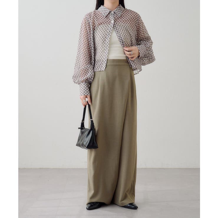 【Kastane】B オーバーレイチェックシャツ | PAL GROUP OUTLET | 詳細画像8 