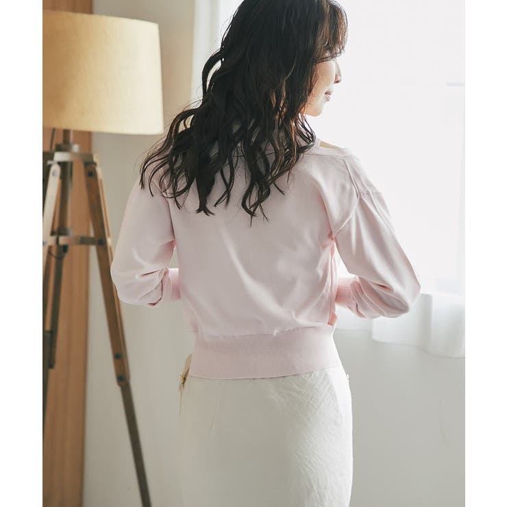 【La boutique BonBon】クールタッチUV重ね着風ニットCD | PAL GROUP OUTLET | 詳細画像12 