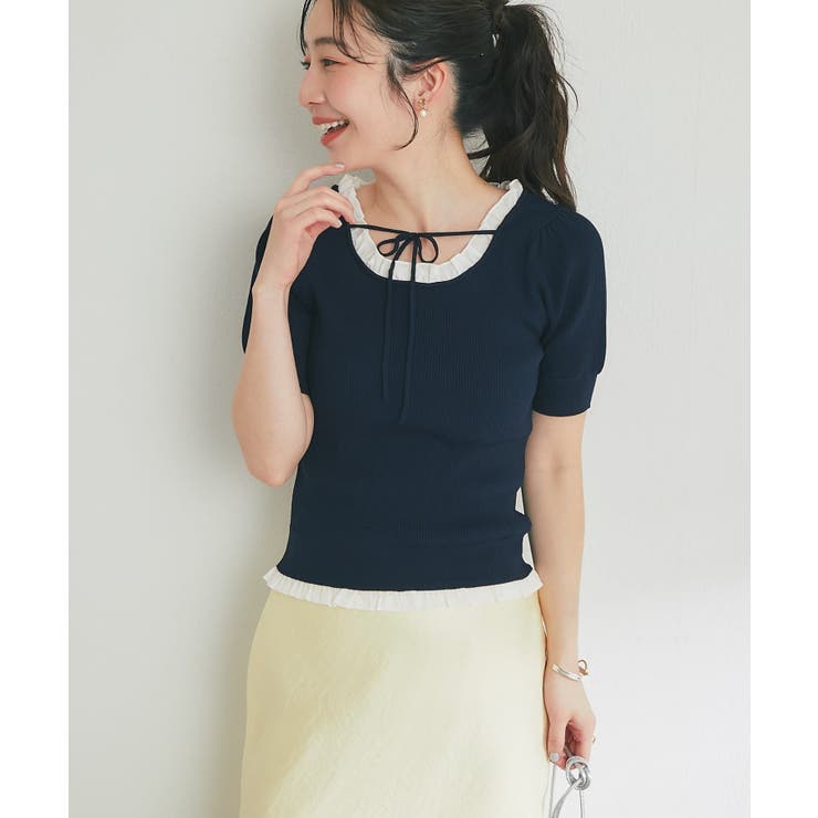 【La boutique BonBon】クールタッチUVフリルレイヤード風KN | PAL GROUP OUTLET | 詳細画像11 