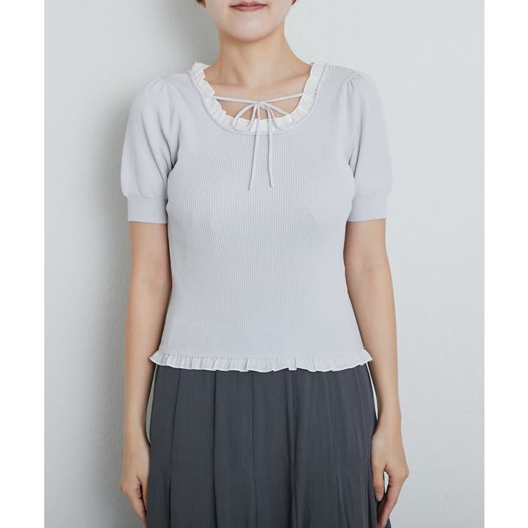 【La boutique BonBon】クールタッチUVフリルレイヤード風KN | PAL GROUP OUTLET | 詳細画像25 