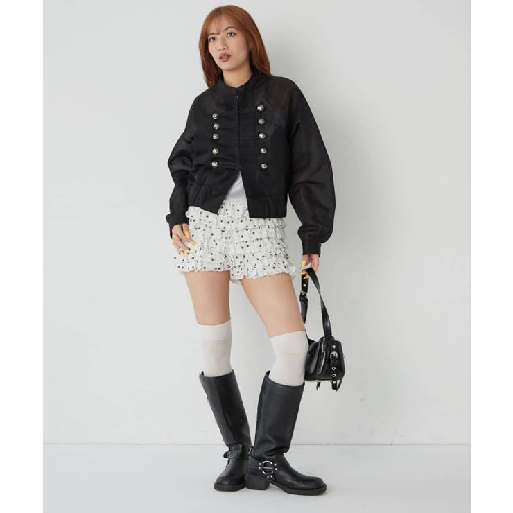 【WHO'S WHO gallery】シアーナポレオンブルゾン | PAL GROUP OUTLET | 詳細画像10 