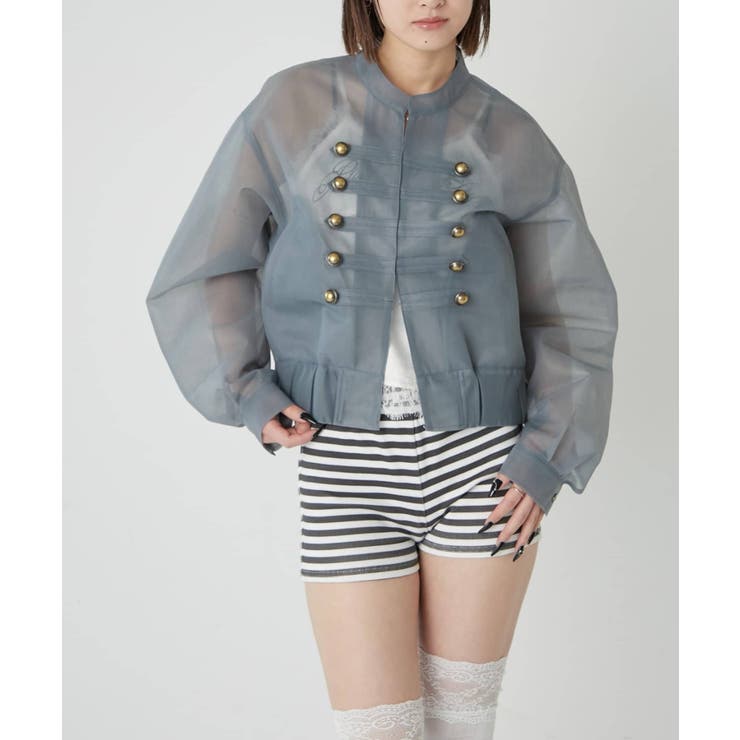 【WHO'S WHO gallery】シアーナポレオンブルゾン | PAL GROUP OUTLET | 詳細画像11 