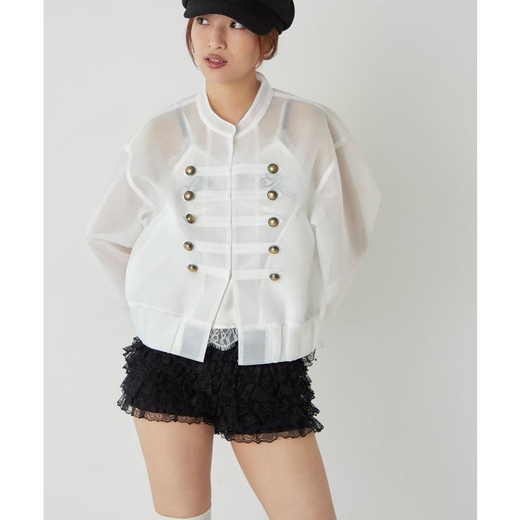 【WHO'S WHO gallery】シアーナポレオンブルゾン | PAL GROUP OUTLET | 詳細画像2 