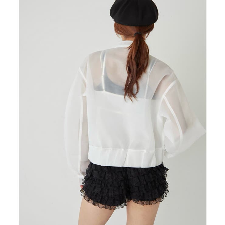 【WHO'S WHO gallery】シアーナポレオンブルゾン | PAL GROUP OUTLET | 詳細画像5 