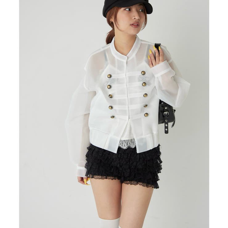 OFF | 【WHO'S WHO gallery】シアーナポレオンブルゾン | PAL GROUP OUTLET