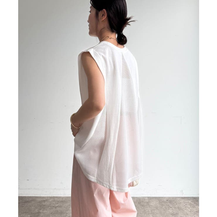 【DouDou】W バックメッシュ切替トップス | PAL GROUP OUTLET | 詳細画像10 