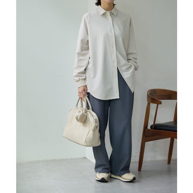 【ear PAPILLONNER】スウェット切替シャツ【SUM1 STYLE】 | PAL GROUP OUTLET | 詳細画像15 