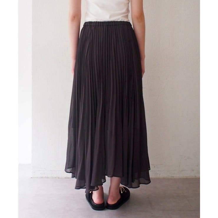 【Loungedress】シアープリーツSK | PAL GROUP OUTLET | 詳細画像21 