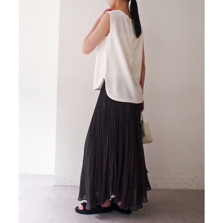 【Loungedress】シアープリーツSK | PAL GROUP OUTLET | 詳細画像13 