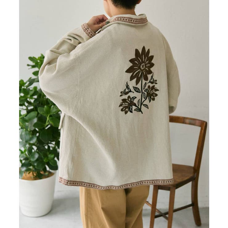 【ear PAPILLONNER】花柄刺繍ジャケット【SUM1 STYLE】 | PAL GROUP OUTLET | 詳細画像9 