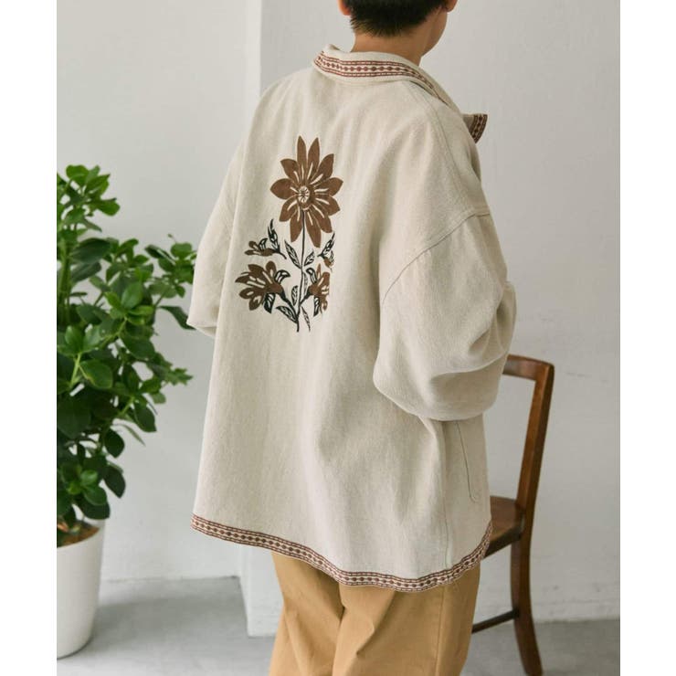 【ear PAPILLONNER】花柄刺繍ジャケット【SUM1 STYLE】 | PAL GROUP OUTLET | 詳細画像10 