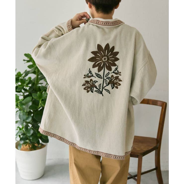 【ear PAPILLONNER】花柄刺繍ジャケット【SUM1 STYLE】 | PAL GROUP OUTLET | 詳細画像11 