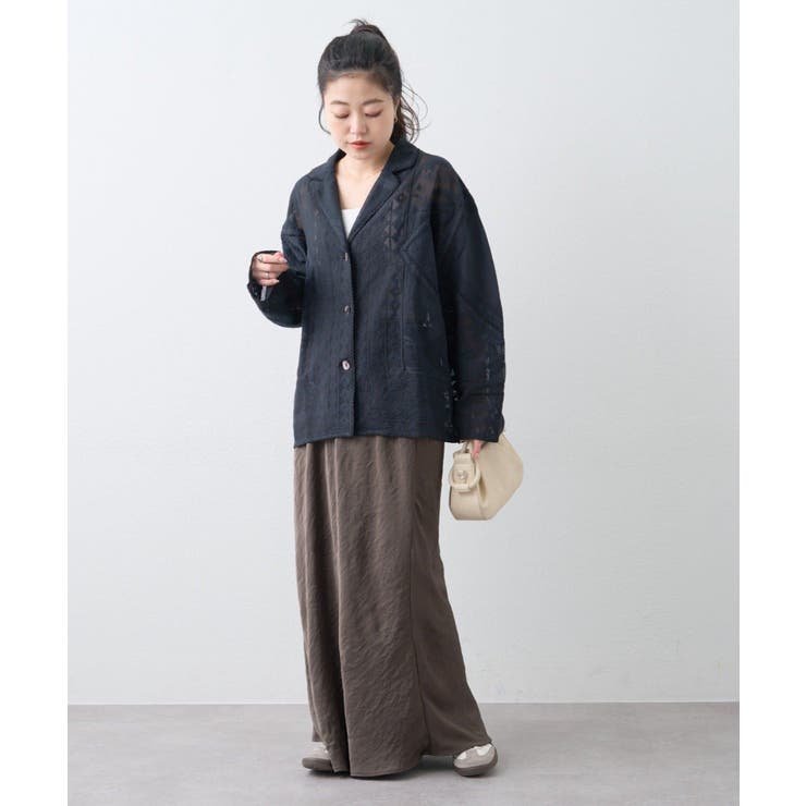 【CIAOPANIC TYPY】【india】レースリメイク風シャツジャケット | PAL GROUP OUTLET | 詳細画像9 